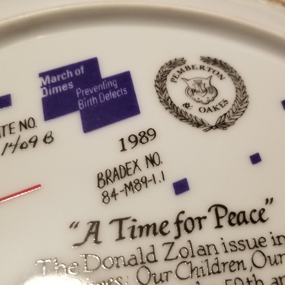 Edwin M. Knowles Collector's Plate - Picture 5 of 6